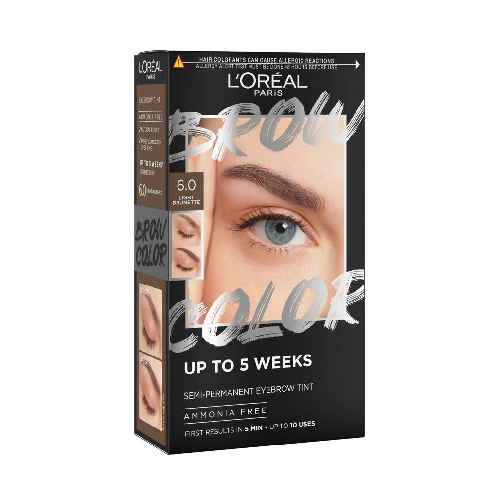 Brow Color wenkbrauwverf - 6.0 Light Brunette - 30 ml