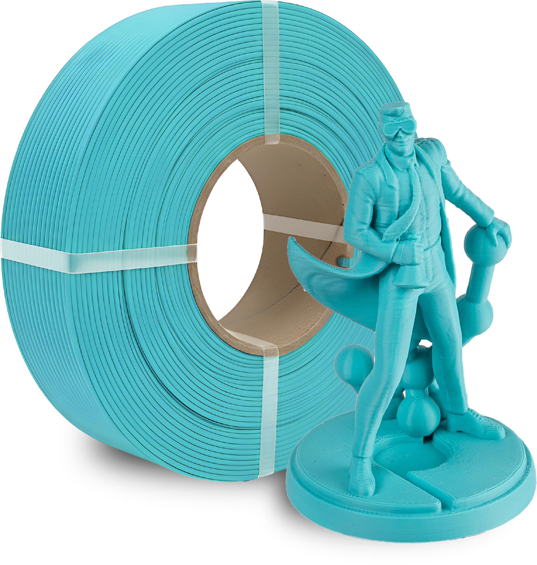 Polymaker  Panchroma™ PLA Refill Matte Arctic Teal, 1,75 mm / 1000 g    Matte Eleganz in Arctic Teal