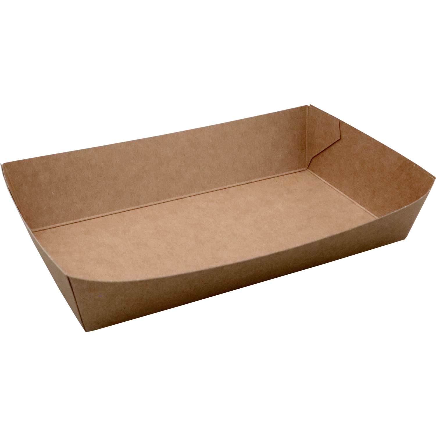 Bak, Karton, A14, snackbak, 157x88x35mm, bruin