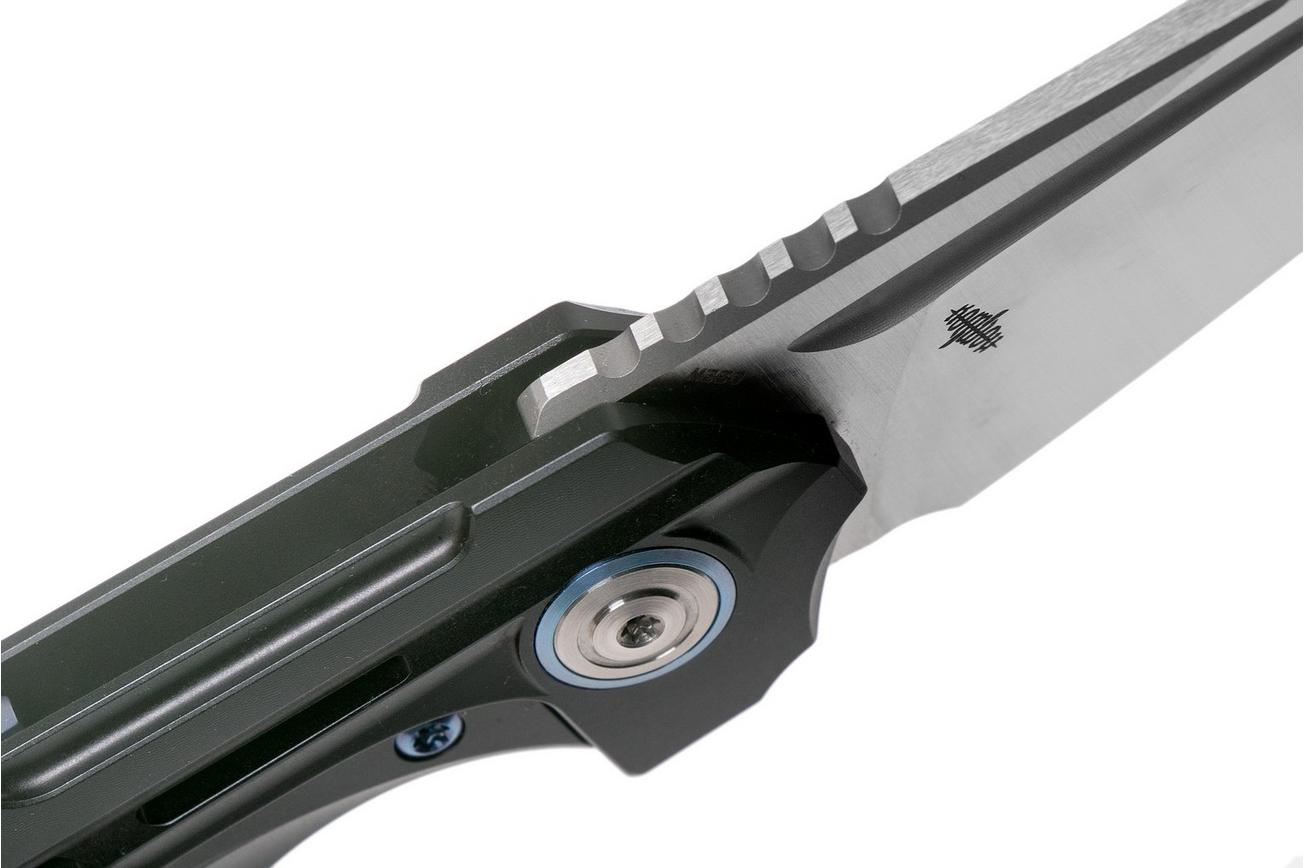Bestech Vigil BT2201C Black Titanium, Satin zakmes, Kombou design