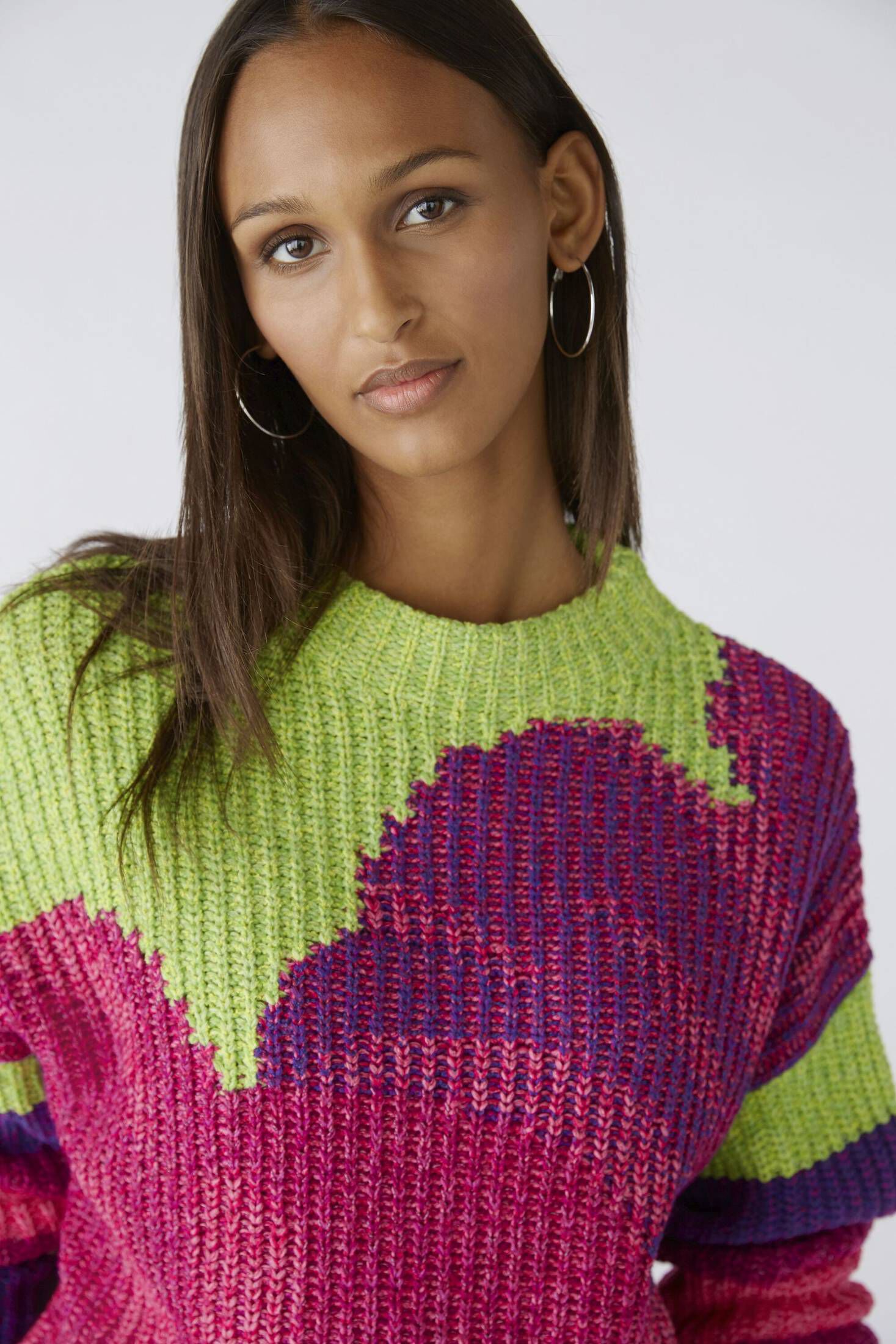 Oui| Damen Pullover
