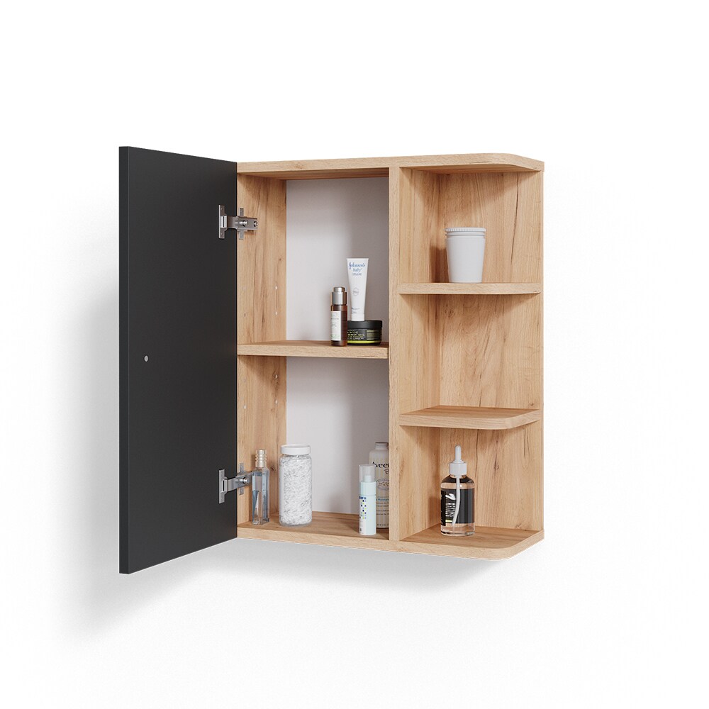 Vicco Hängeschrank Fynn Badschrank Badezimmerschrank mit Ablagen Badregal
