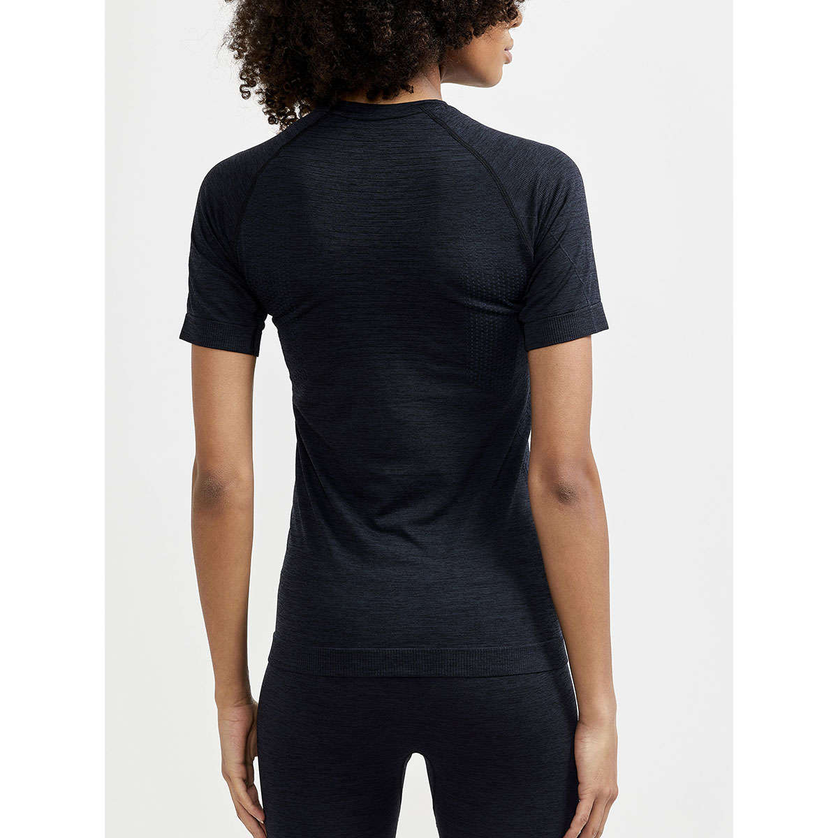 Craft CORE Dry Active Comfort Hardloopshirt Korte Mouwen Zwart Dames