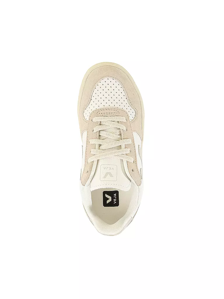 VEJA Kinder Sneaker V-10 weiss