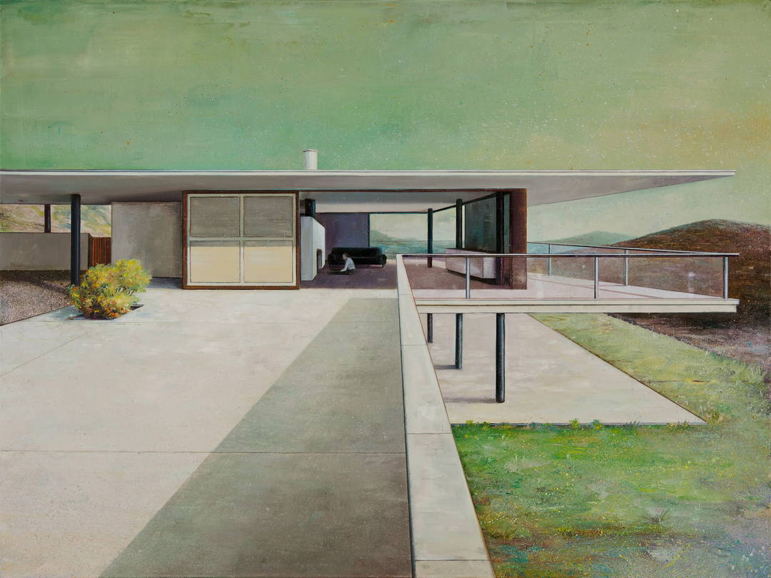 Modern house terrace by Jens Hausmann - Limited Edition. Edition of: 100. Signed.