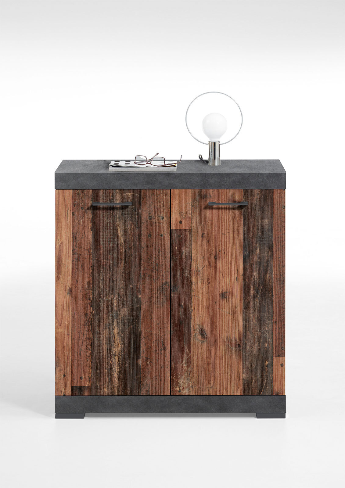 Kommode Bristol 1 Matera/Old Style dunkel 80 x 90 x 35 cm