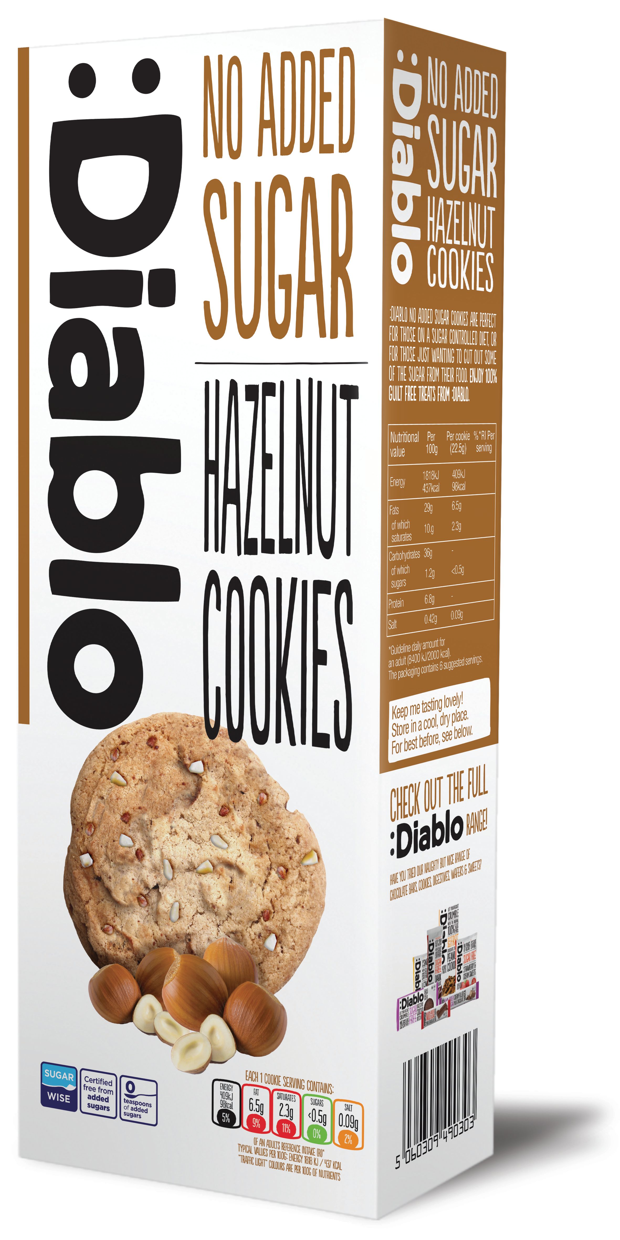 :Diablo No Added Sugar Hazelnut Cookies