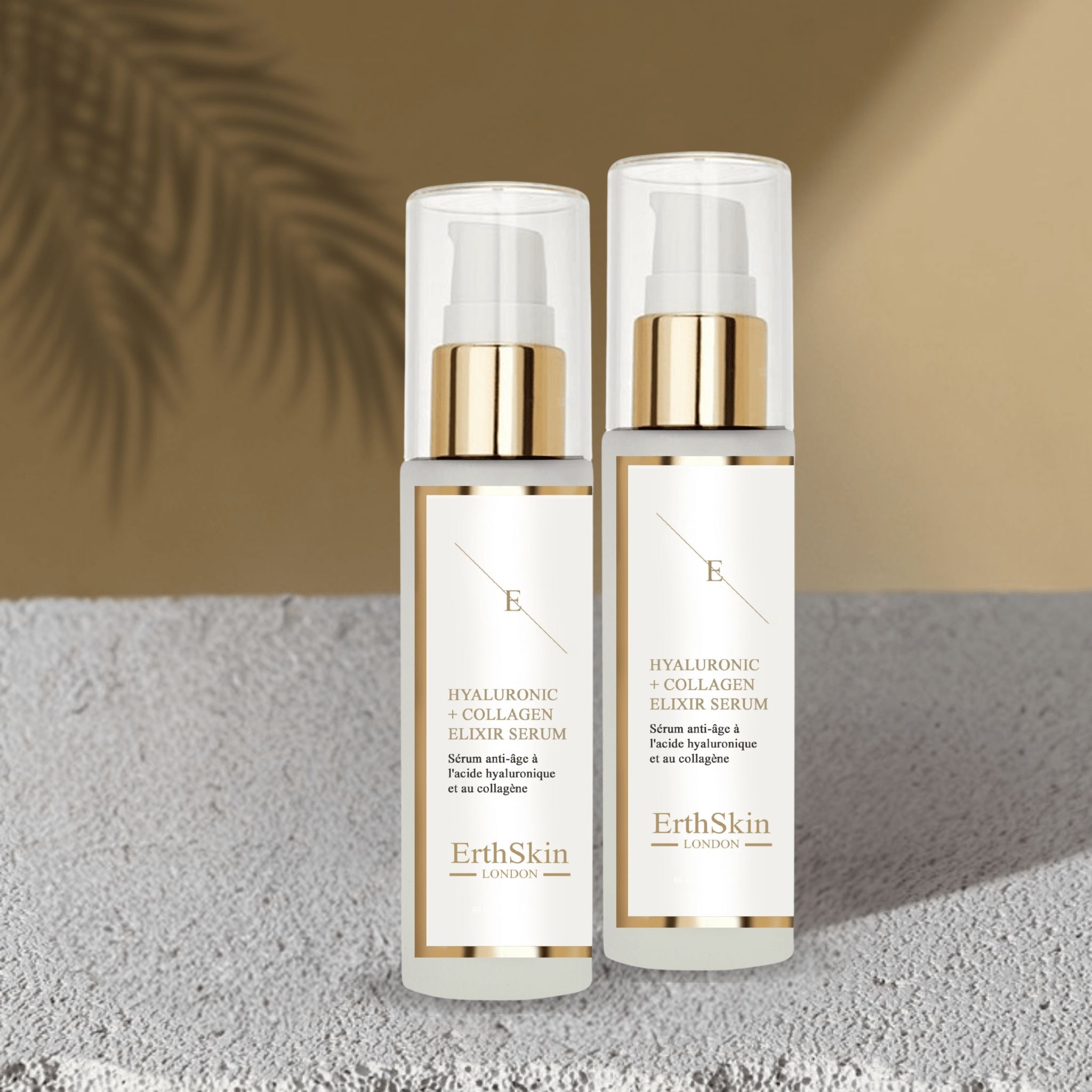 Erth skin london Hyaluronsäure- und Kollagenserum set