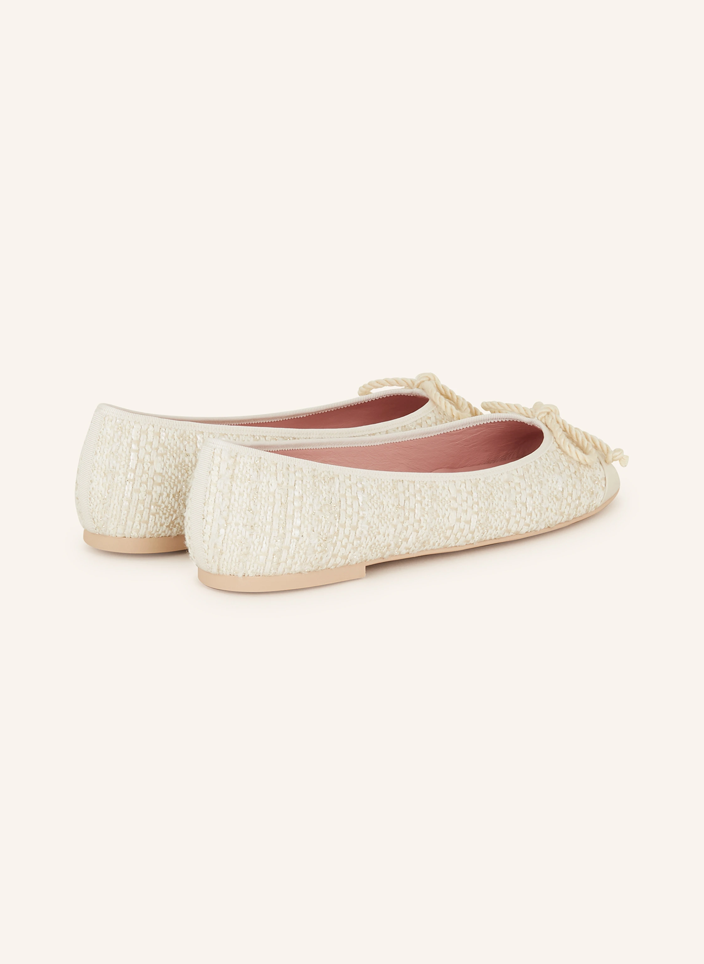 Pretty Ballerinas Bouclé-Ballerinas SHADE MONAE mit Glitzergarn