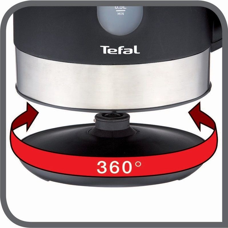 Tefal - KO330815 - Waterkoker - Zwart - 1.7 Liter - 2400 Watt
