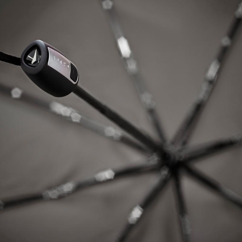 Senz° Mini Automatic Opvouwbare Storm Paraplu Grijs