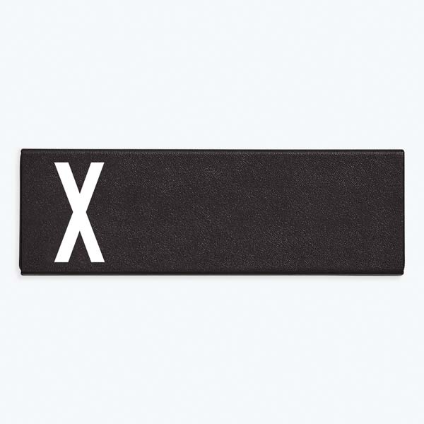 Design Letters  Penalhus med bogstav - X