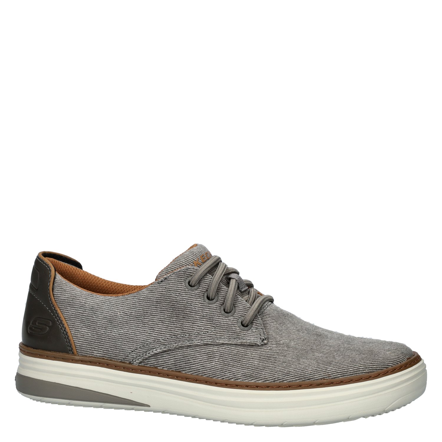 Hyland heren sneaker Skechers Bruin