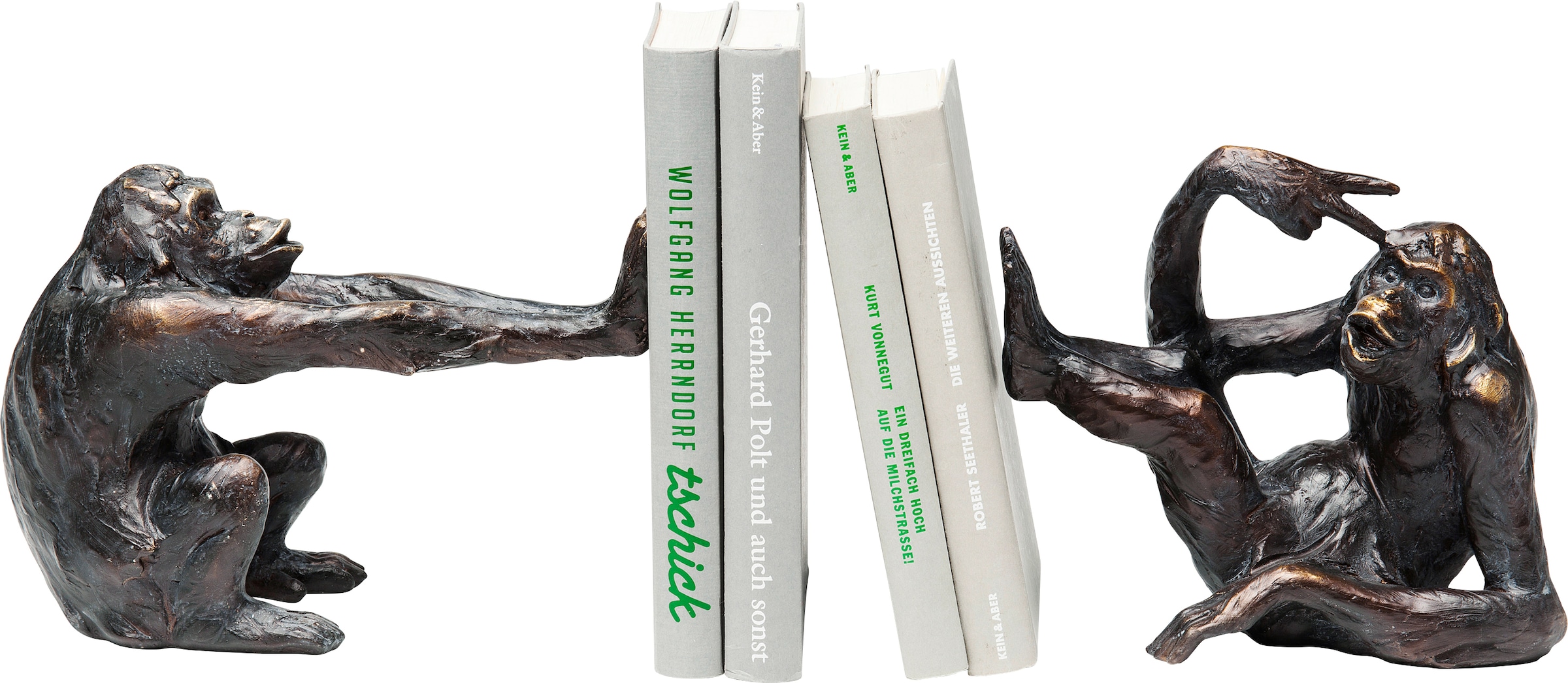 Kare Design Buchstütze »Buchstütze Monkey (2/Set)«