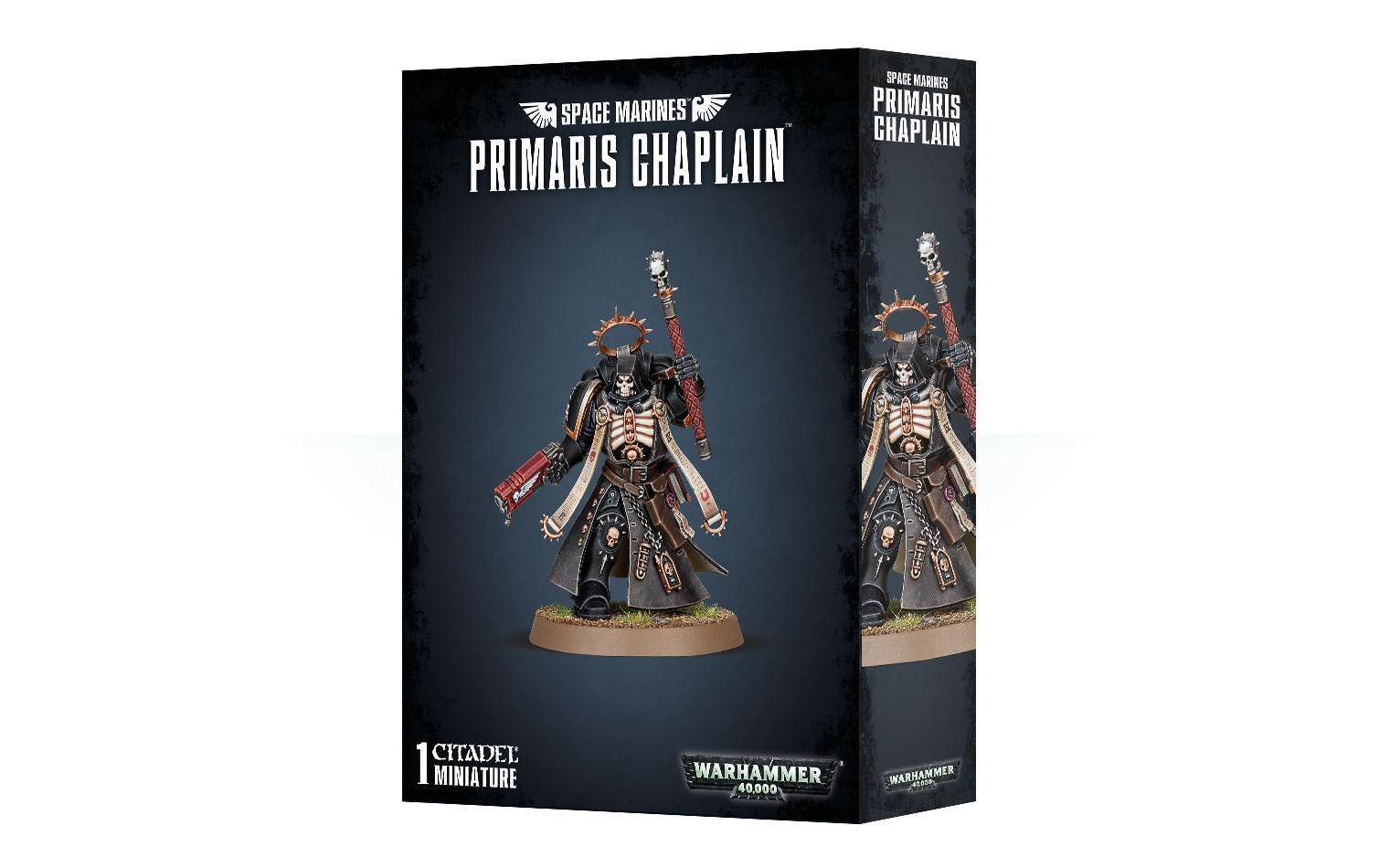 Figur Warhammer 40.000 Space Marines Primaris ChaplainWarhammer Miniaturen Bausatz
