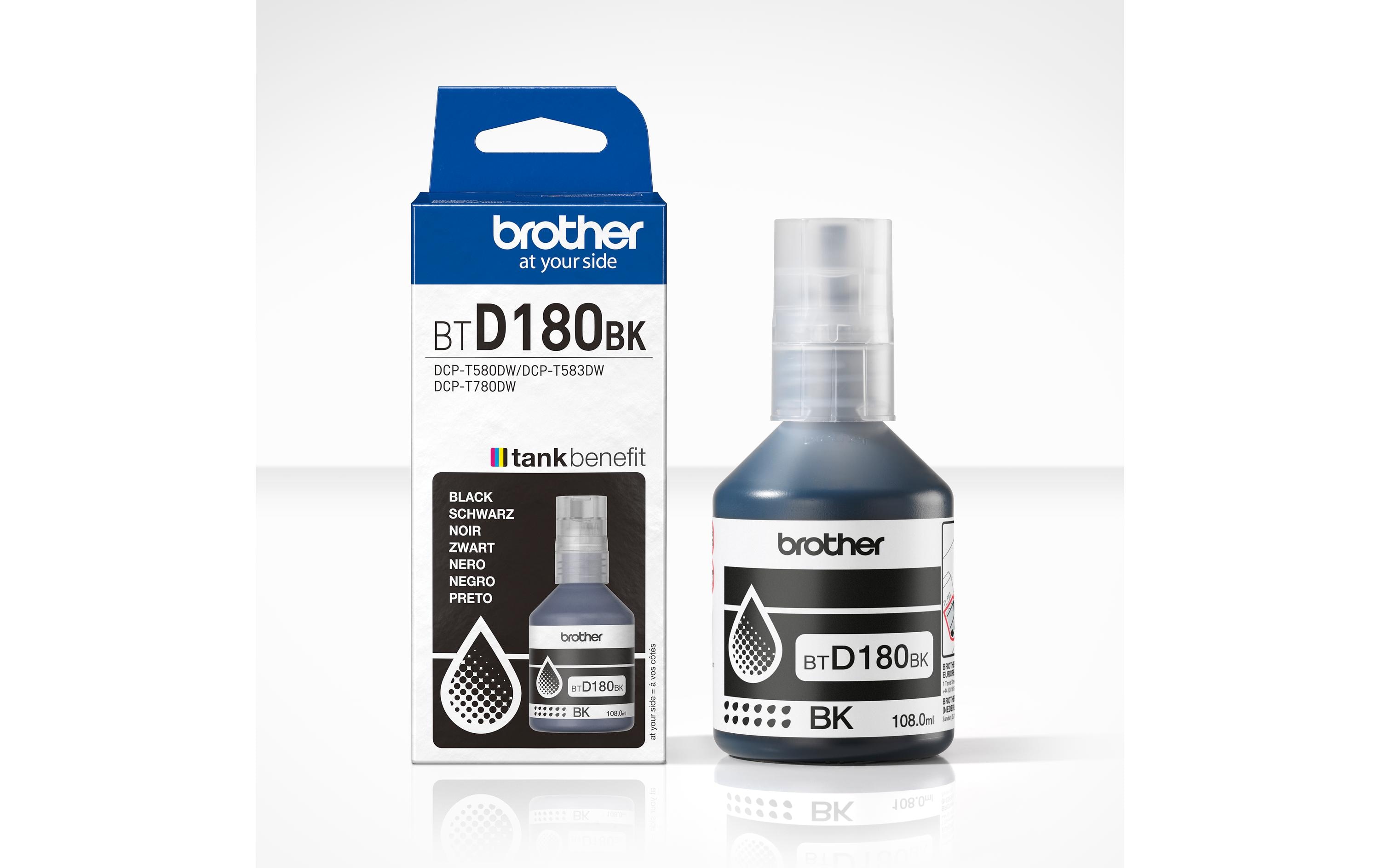 Tinte BTD180BK BlackTinte, Schwarz