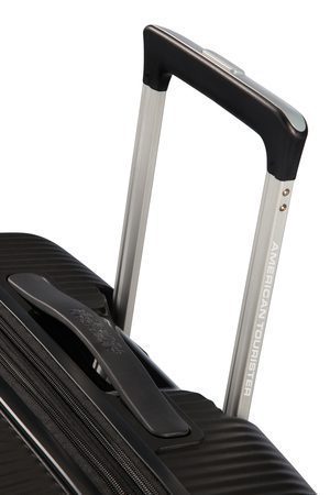 American Tourister Soundbox Spinner 55 Uitbreidbaar Bass Black