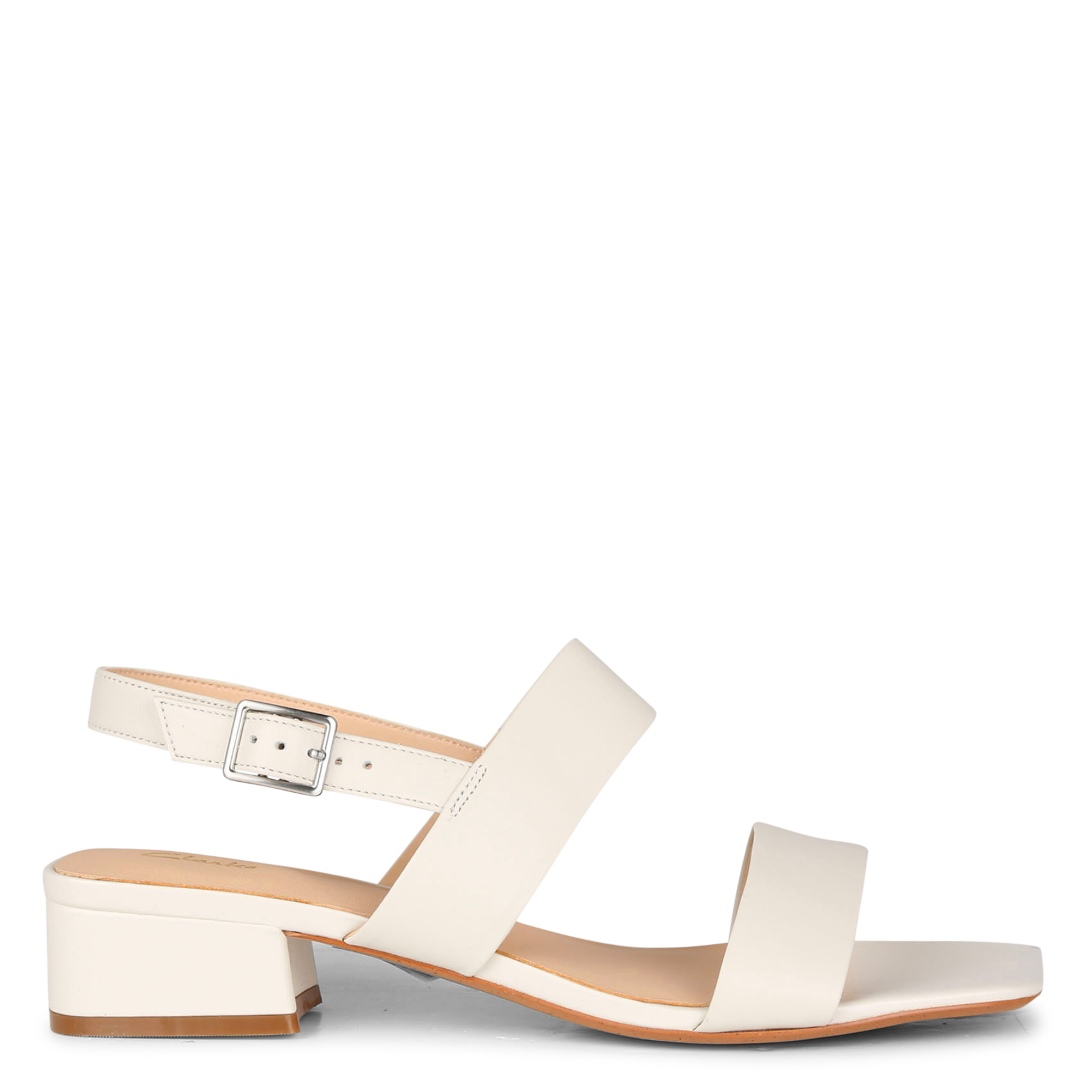 SEREN25 STRAP - Sandales hautes à talons en cuir| Blanc