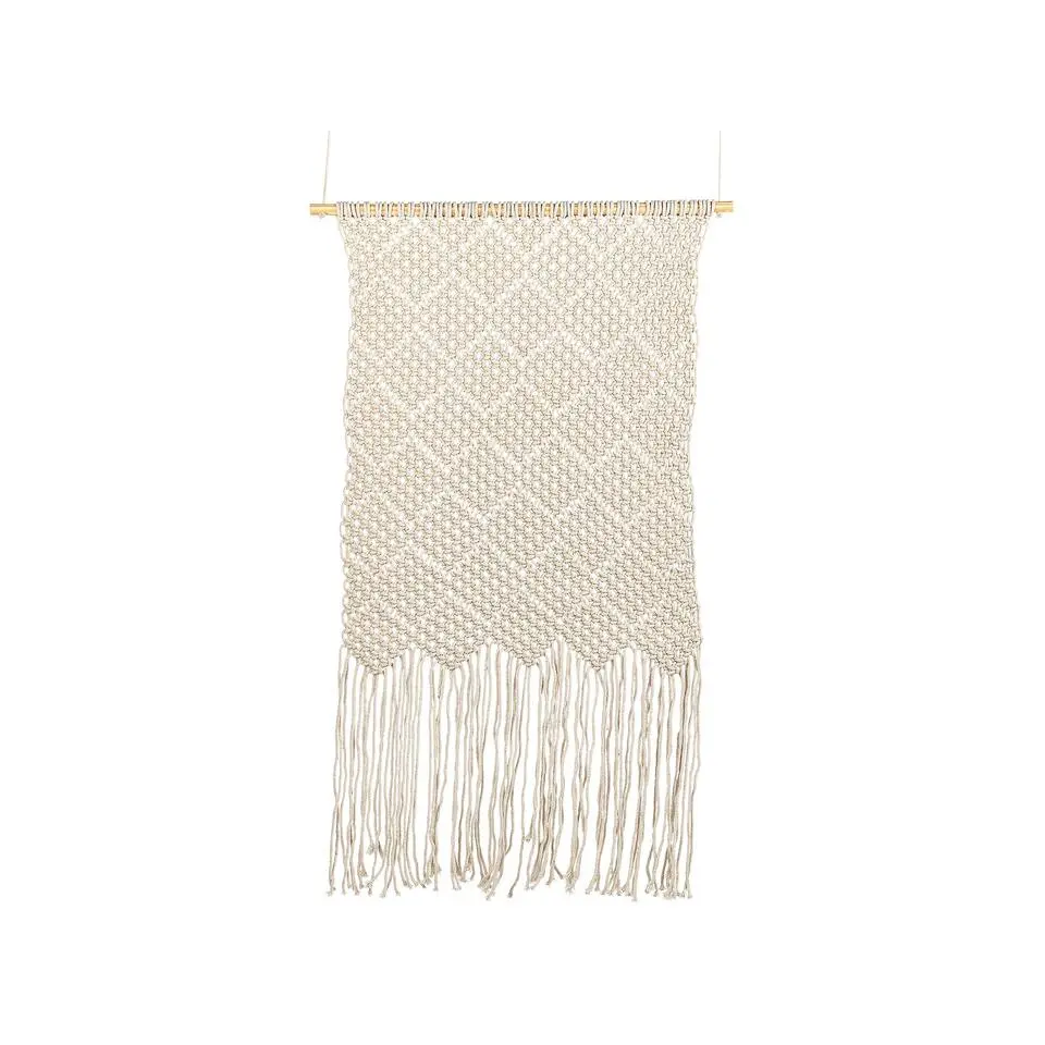OKARA - Wanddecoratie - Beige - Katoen