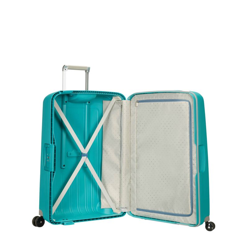 Valise rigide S'Cure 69 cm Aqua blue