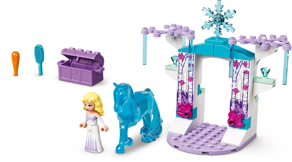 LEGO®DISNEY PRINCESS 43209 - ELSA ET L’ECURIE DE GLACE DE NOKK