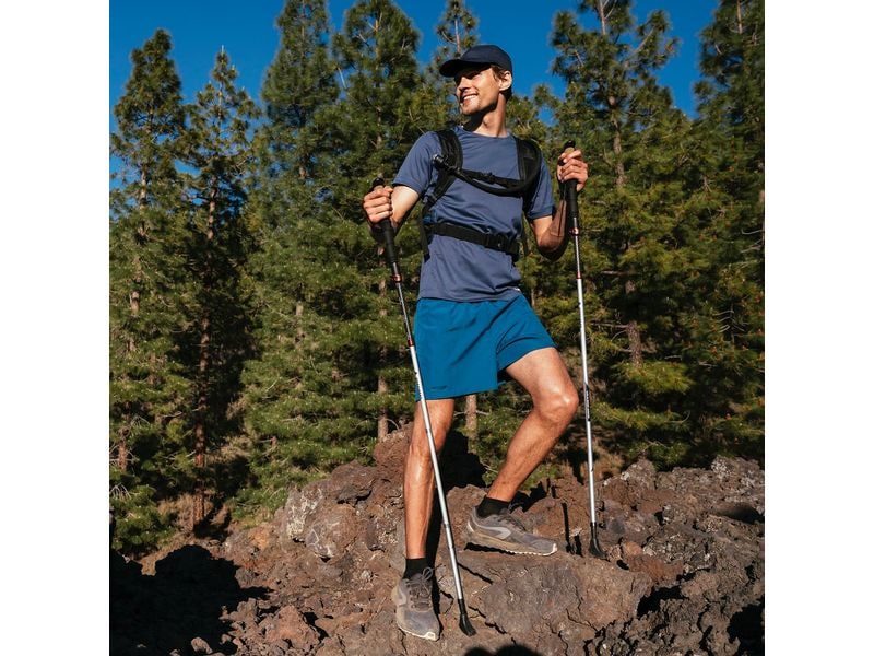 Atacama Teleskop Wanderstöcke, Flip Lock 110-135 cm Wanderhilfen aus Aluminium