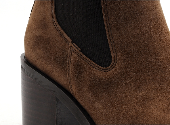 Alpe boots bottine talons femme 2394 marron