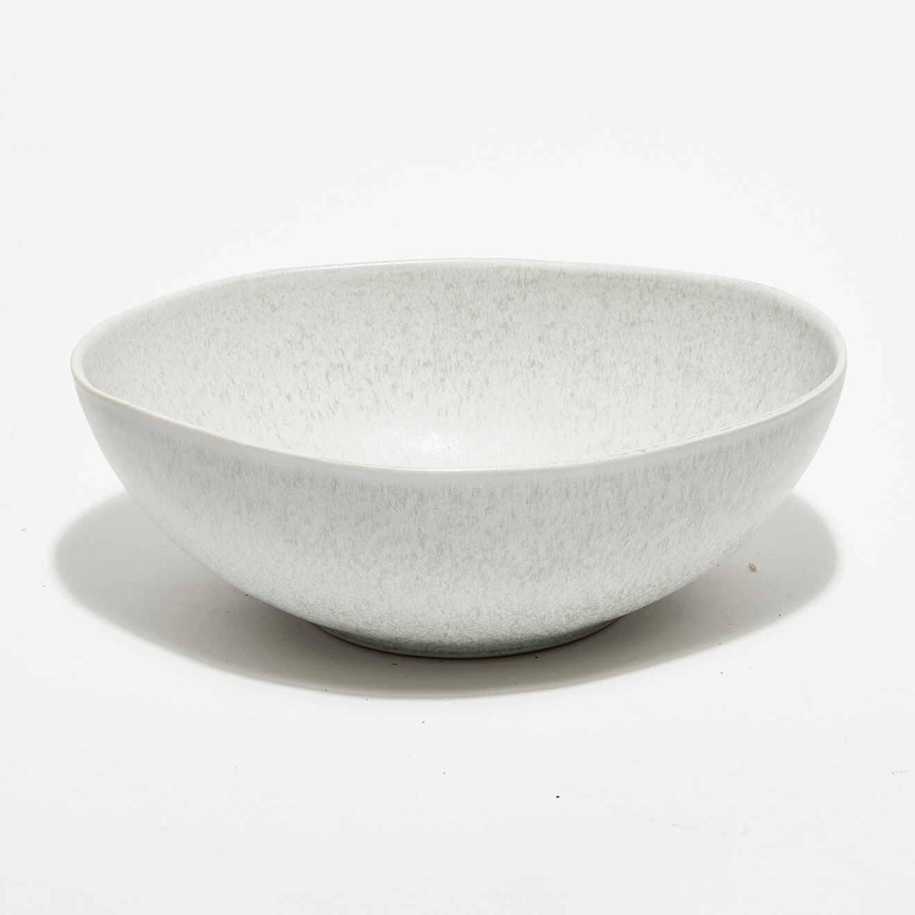 Pomax Saladier en Grès Galet gris beige - 27x21x9 cm