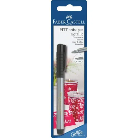 Faber-Castell Metallics Marker nothing else metals in silber