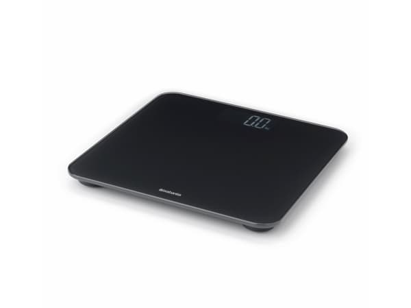 Brabantia 8710755280122, Elektronisk personvekt, 180 kg, 100 g, kg,lb, Rektangel, Grå