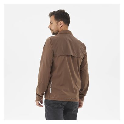 Chemise Lafuma Hybrid Tour Marron
