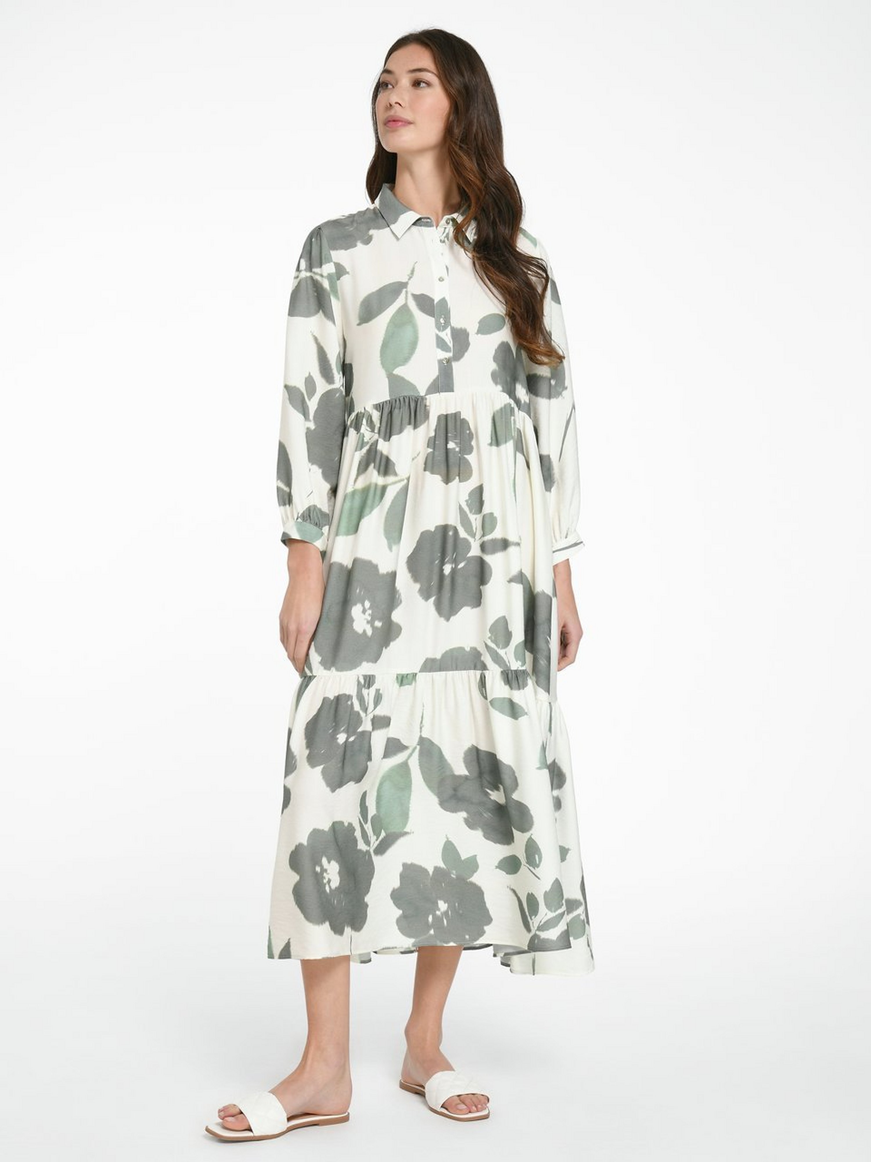 Kleid mit 3/4-Arm