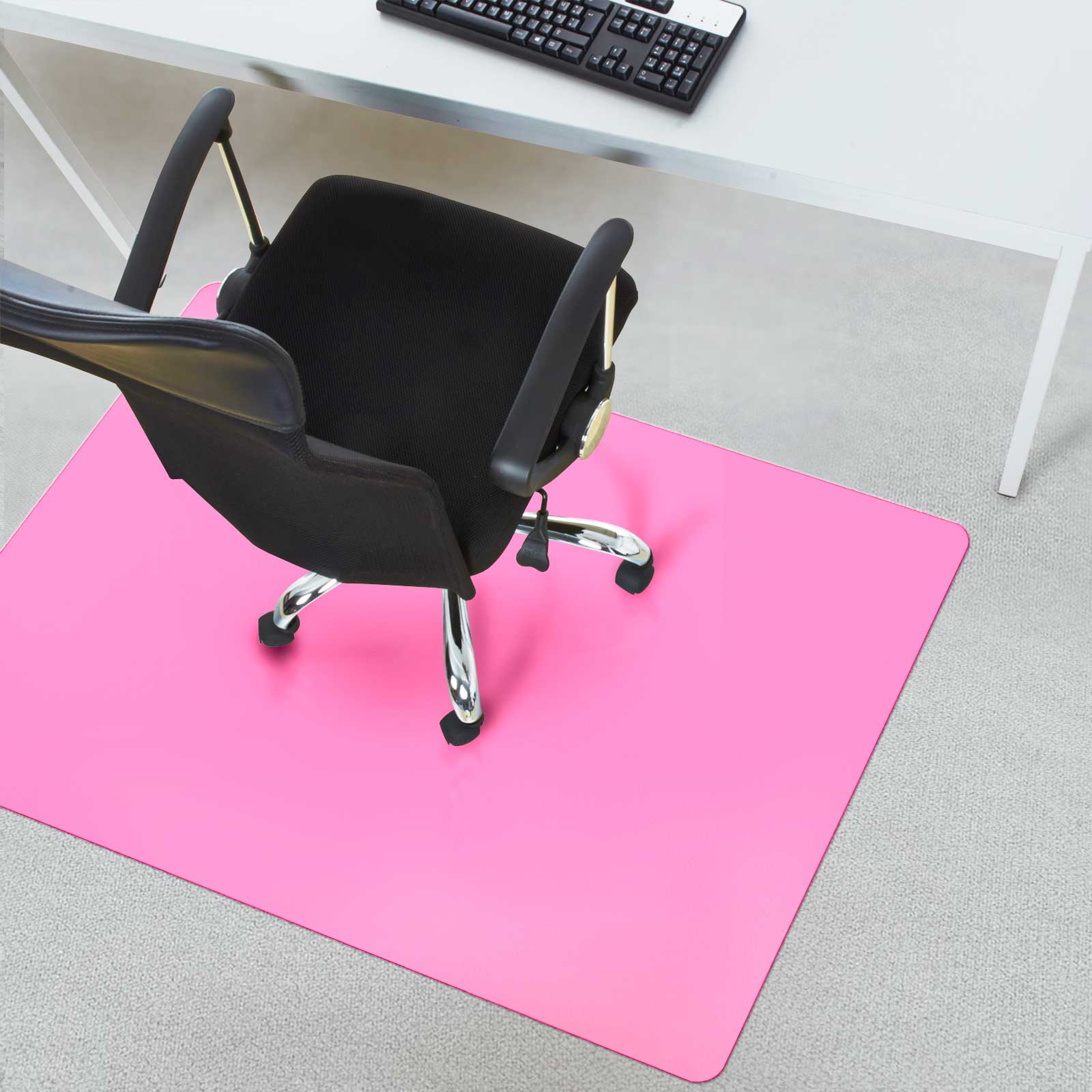 Karat Bodenschutzmatte Teppichboden | Rosa