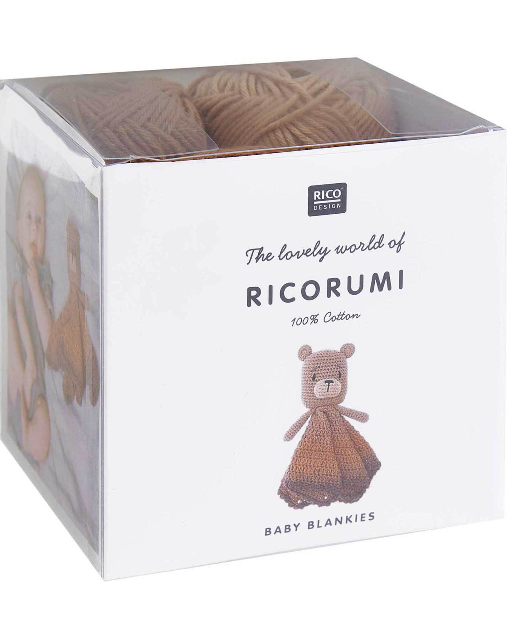 Ricorumi Häkel-Set BABY BLANKIES - TEDDY