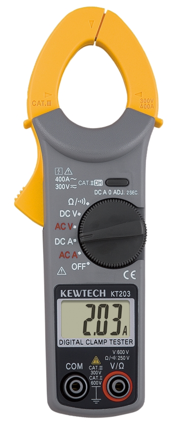 Kyoritsu KT203 Digitale Stroomtang - AC/DC 600V & 400A