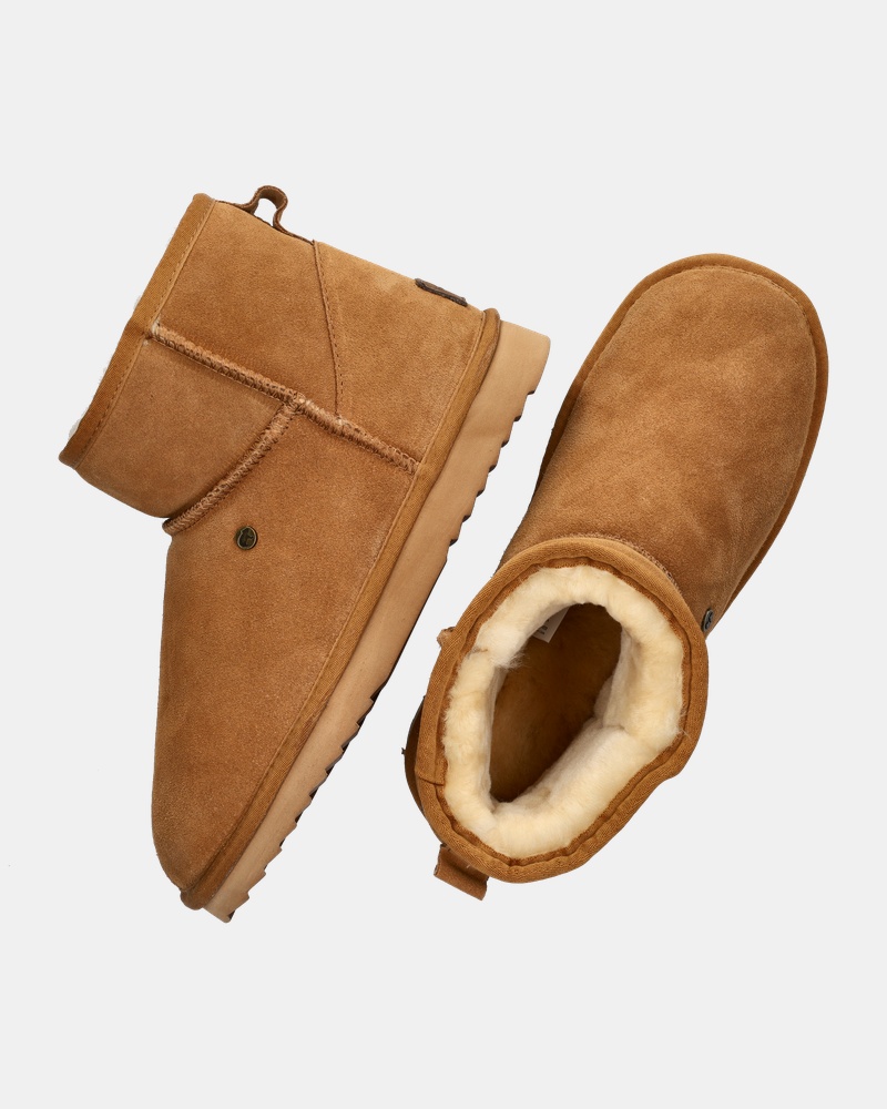 Warmbat Australia Wallaby Gevoerde boots  - cognac