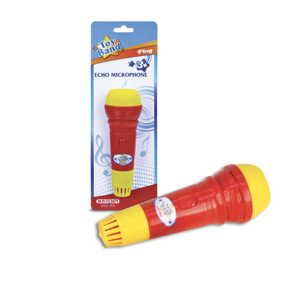Echo microfoon -geel/rood