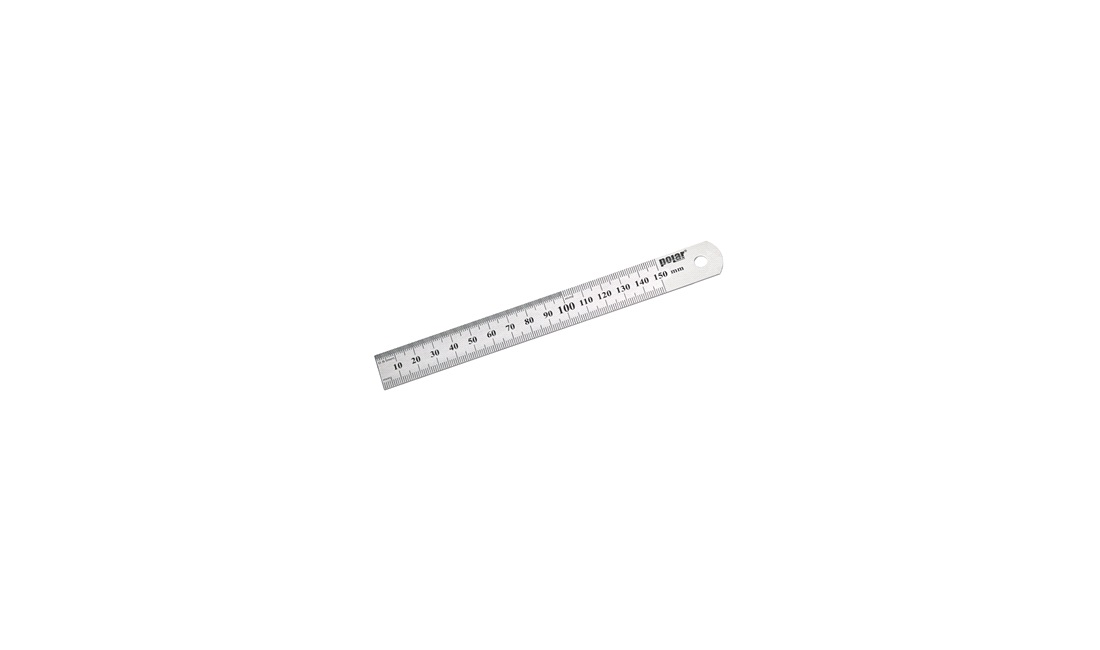 Stål linieal 9340 150MM Polar Tools