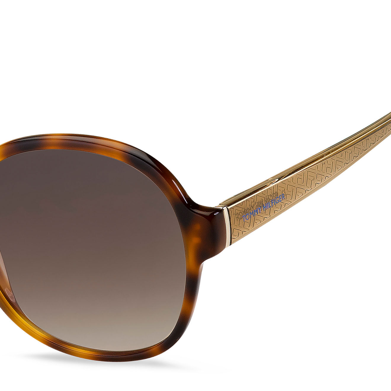 Tommy Hilfiger Lunettes de soleil Femme havane