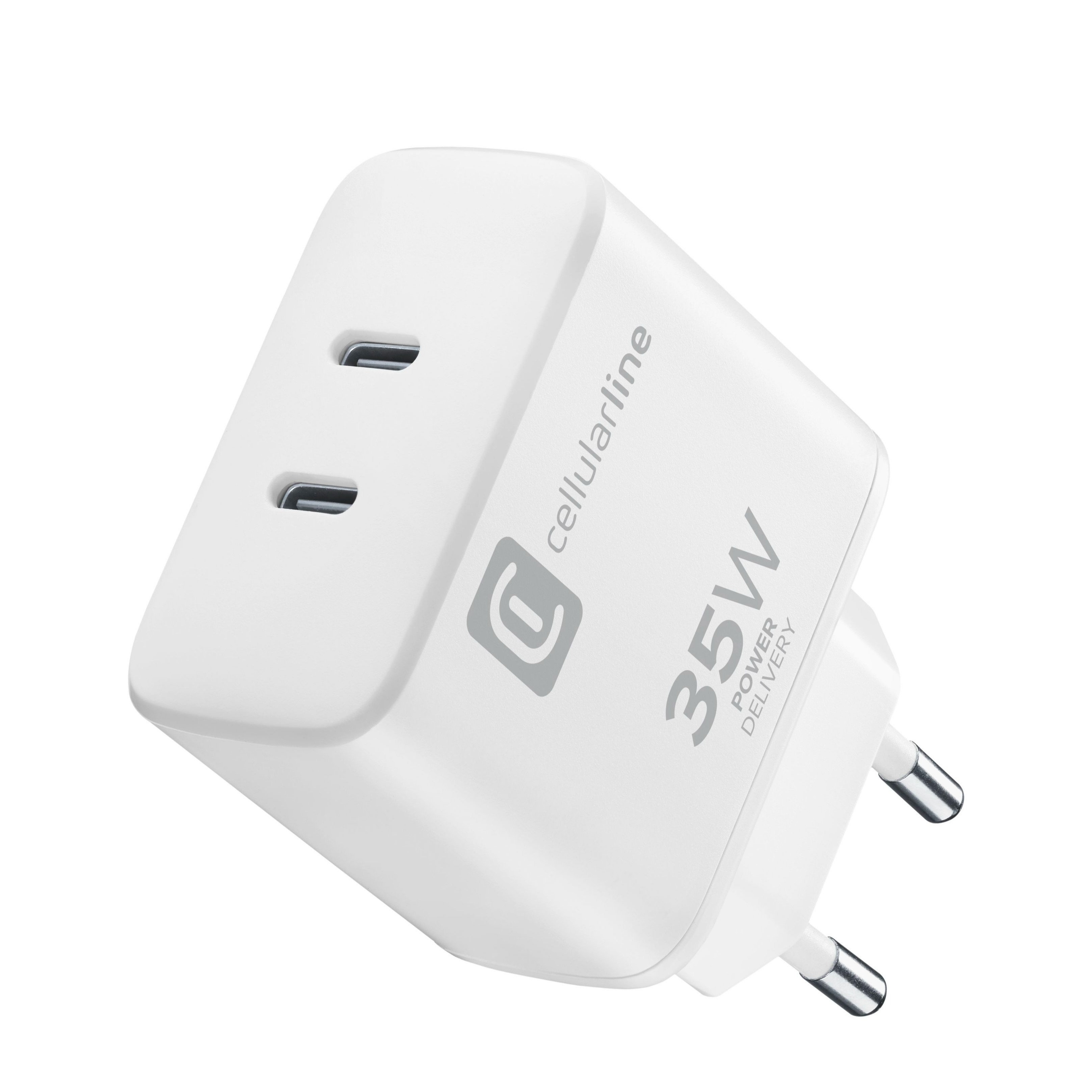 (35W) Charger Dual USB C Ladegerät Power Delivery Netzteil (ACHIPHUSB2PD35WW) - Weiss