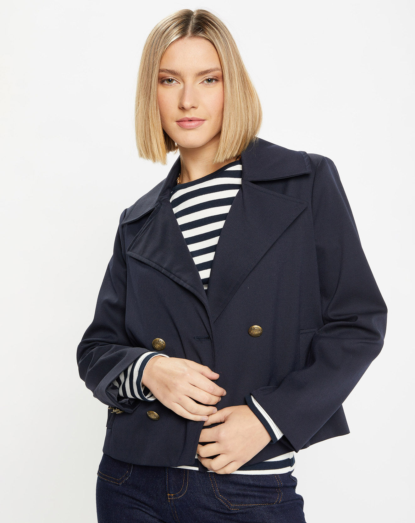 Jodhpur Veste Angel bleu marine