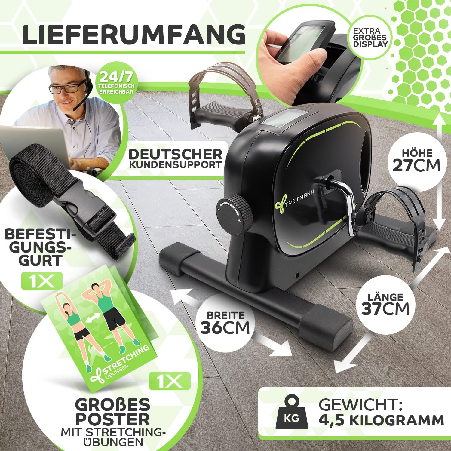 Tretmann Basic Pedaltrainer Set