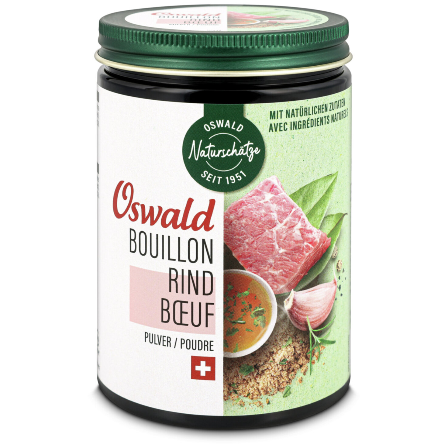 Oswald Naturschätze Rindsbouillon Pulver