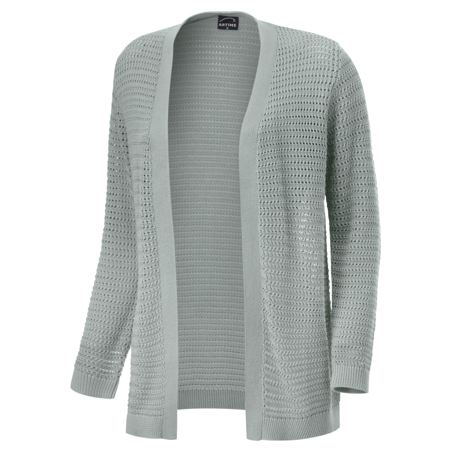 Damen-Strickjacke mit Ajourmuster von Artime