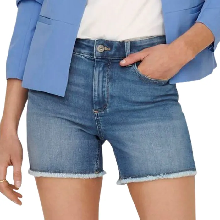 Only Blush Denim Short Dames