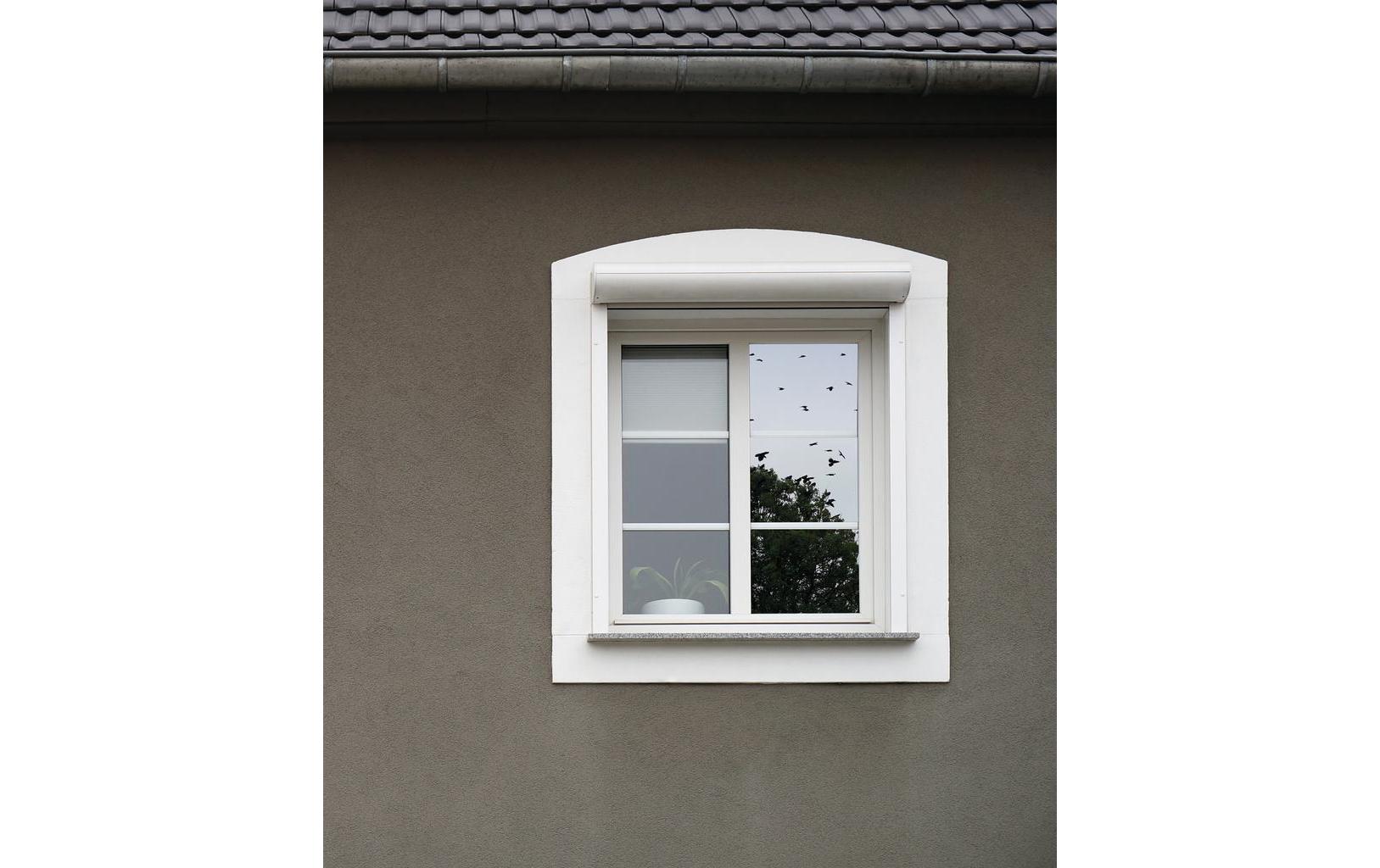 Fensterfolie Spiegel-Sichtschutz 90 cm x 1.5 mSelbstklebende Sichtschutz-Fensterfolie