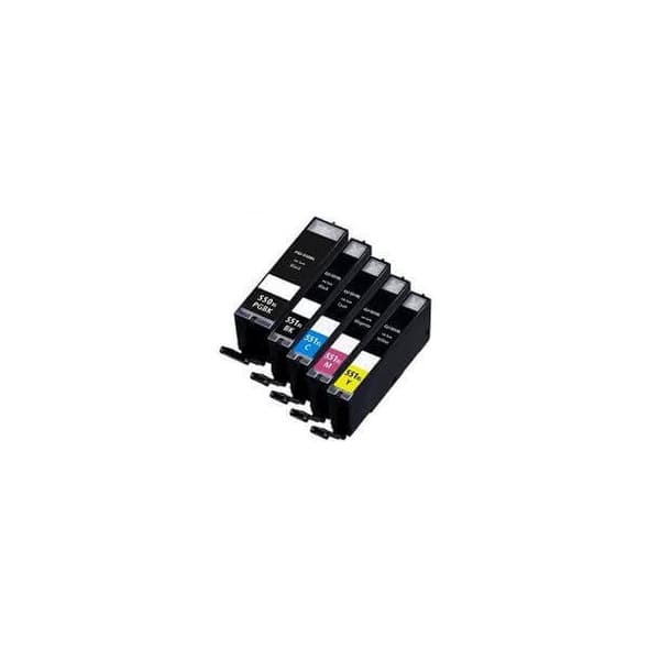 Kompatibel - Canon PGI 550XL / CLI 551XL blekkpatron combo pack 5 stk - BK/C/M/Y 71 ml