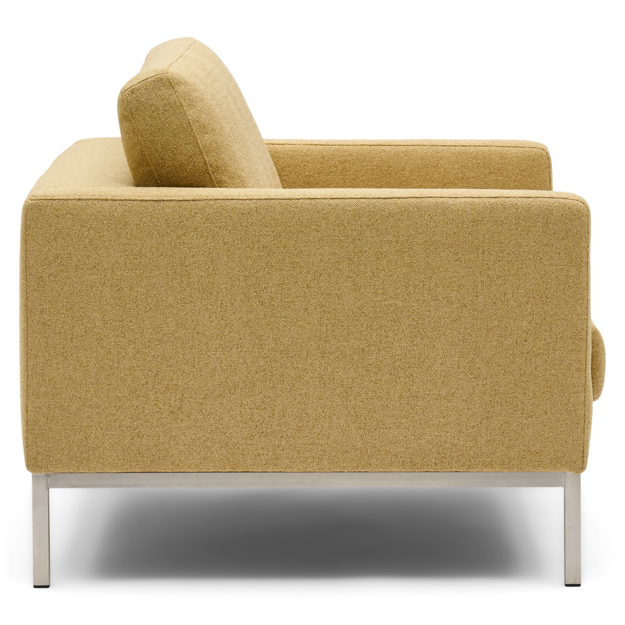 Loveseat Slick met frame glory brass 170