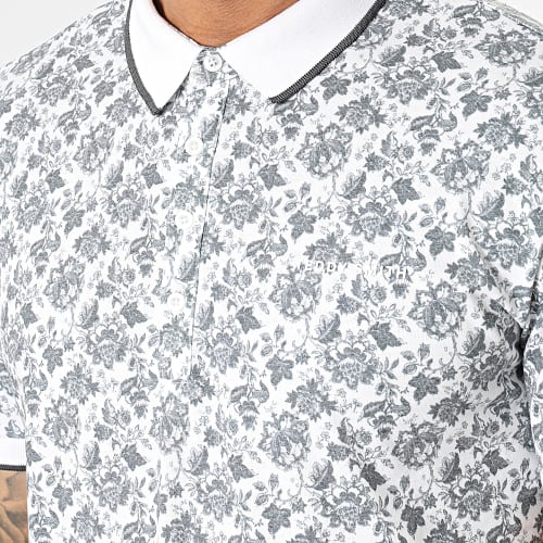 Polo Manches Courtes Pasy 2 11315269D Blanc Gris