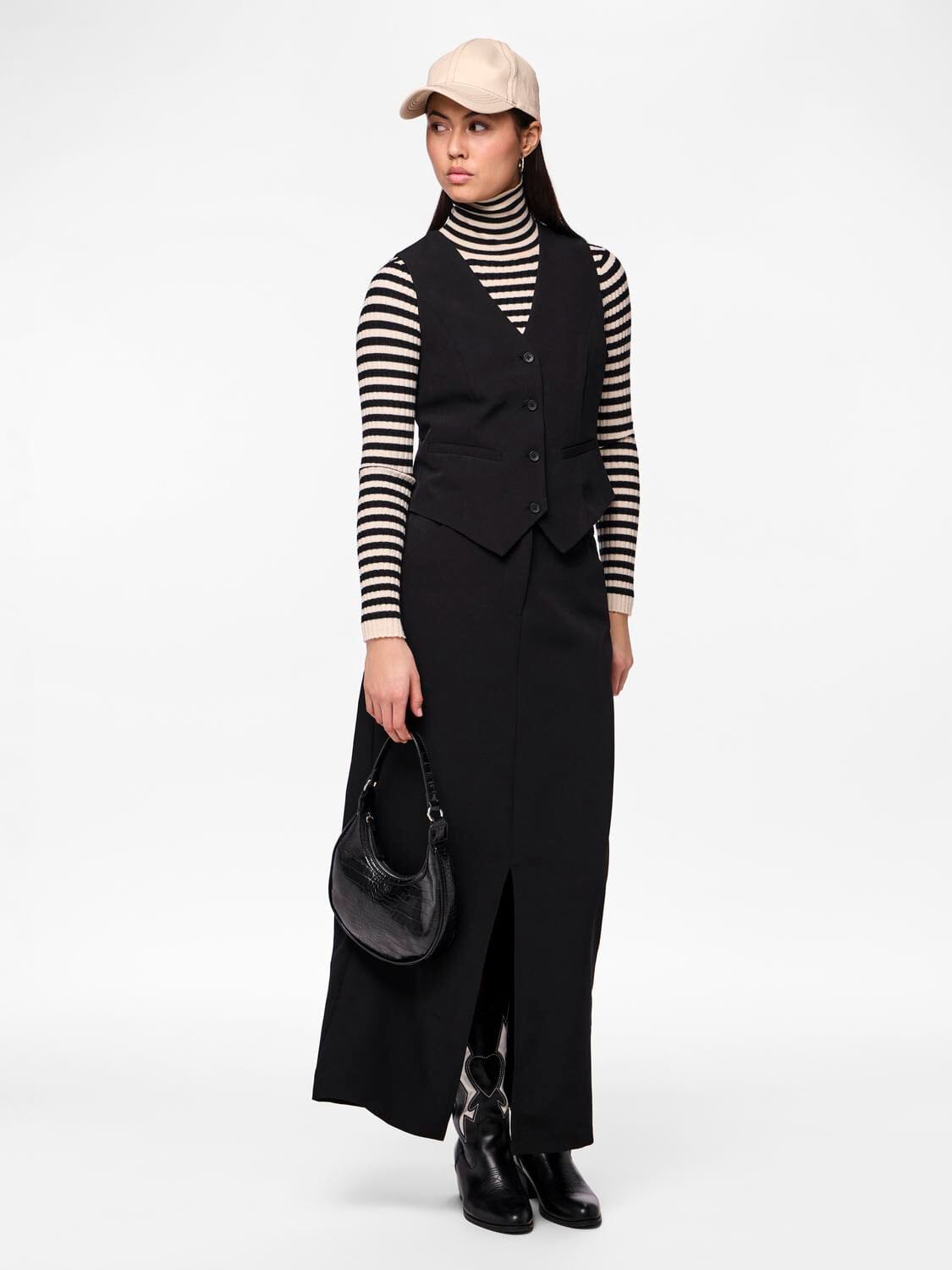 Pieces Pcbozzy Vest 4563734 black